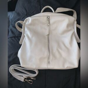 Women’s Light Grey Backpack/Purse